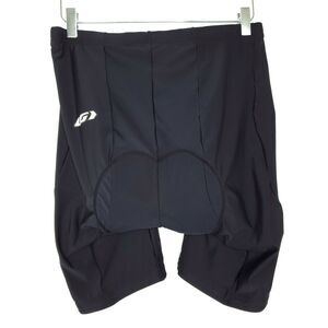 Louis Garneau Biking Cycling Shorts Padded XXL Black Silicone Leg Grip